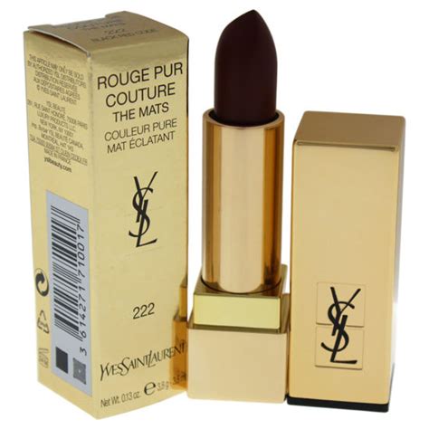 reviews of 222 Black Red Code, a Yves Saint Laurent Rouge Pur 